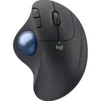 Бездротовий трекбол LOGITECH ERGO M575S-GRAPHITE+BLUE BALL-BT-EMEA28-935
