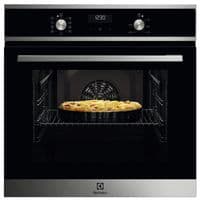 Духовой шкаф Electrolux электрический, 65л, А, пар, дисплей, конвекция, телескопические направляющие, черный