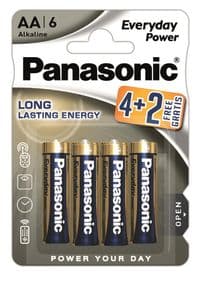 Батарейка Panasonic Everyday Power щелочная AA блистер, 6 шт.