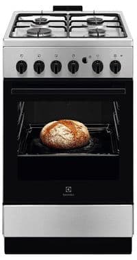 Плита Electrolux газовая, 57л, 50x60см, нерж.