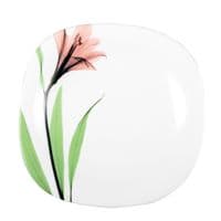 Тарелка Vittora Square Рожева Лілія 21,5 см Десертна (V-215Spl)