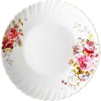 Тарілка Vittora "Рожевий Букет" Wave Dinner 22 см (V-220РB)