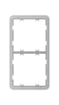 Рамка для вимикача на 2 секції Ajax Frame 2 seats for LightSwitch Vertical