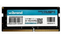 Пам'ять DDR4 Wibrand 4GB 2666MHz CL19 SODIMM