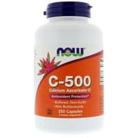 Витамин Now Foods Аскорбат кальция C-500, Calcium Ascorbate Capsules, 250 капс (NOW-00677)