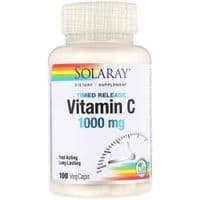 Витамин Solaray Витамин С двухфазным Высвобождение, Vitamin C, 1000 мг, 100 ка (SOR-04450)