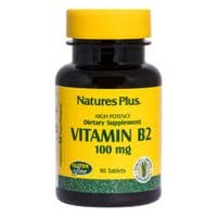 Витамин Natures Plus Рибофлавин, B-2, Nature's Plus, 100 мг, 90 таблеток (NTP1630)