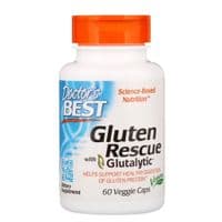 Пробиотики Doctor's Best Ферменты для Переваривания глютена, Gluten Rescue, 60 капсул (DRB-00401)