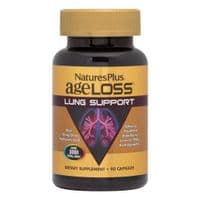 Витаминно-минеральный комплекс Natures Plus Комплекс для поддержки легких, AgeLoss Lung Support, 90 капс (NTP8005)