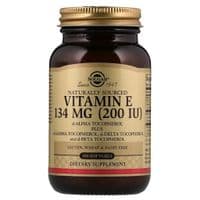Вітамін Solgar Вітамін Е, 134 мг (200 IU), d-Alpha Tocopherol & Mixed Tocop (SOL-03501)