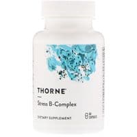 Витамин Thorne Research B-Комплекс от Стресса, Stress B-Complex, 60 капсул (THR-00296)