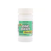 Мультивитамин 21st Century Ежедневные мультивитамины, One Daily, Essential, 100 таблеток (CEN-27303)