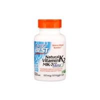 Витамин Doctor's Best Витамин К2 в форме МК-7, Vitamin K2 as MK-7, 100 мкг, 60 кап (DRB-00334)
