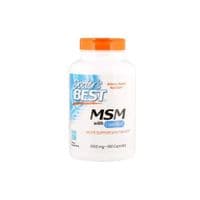 Витамин Doctor's Best Метилсульфонилметан, МСМ, MSM with OptiMSM, 1000 мг, 180 кап (DRB-00064)