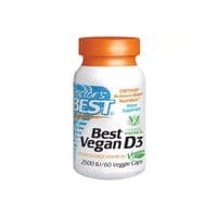 Витамин Doctor's Best Веганские Витамин D3 2500IU, 60 гелевых капсул (DRB-00302)