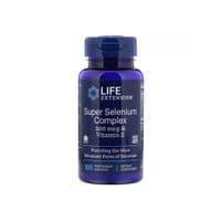 Минералы Life Extension Супер Комплекс Селен, Super Selenium, 100 вегетарианских кап (LEX-17781)
