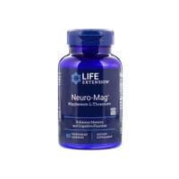 Мінерали Life Extension Магній L-треонат, Magnesium L-Threonate, Neuro-Mag, 90 капсу (LEX-16039)