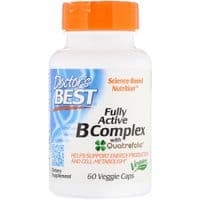 Витамин Doctor's Best B-Комплекс, Fully Active B Complex, 60 гелевых капсул (DRB-00501)