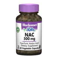Амінокислота Bluebonnet Nutrition NAC (N-Ацетил-L-Цистеин) 500мг, 30 гелевих капсул (BLB0062)