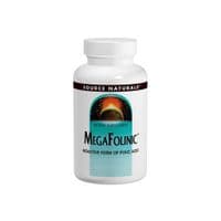 Витамин Source Naturals Биоактивная Форма Фолиевой Кислоты (В9) 800мкг, MegaFolinic, (SN2027)