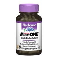 Мультивитамин Bluebonnet Nutrition Мультивитамины без железа, MultiONE, 30 гелевых капсул (BLB0145)