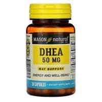 Витаминно-минеральный комплекс Mason Natural Дегидроэпиандростерон 50 мг, DHEA, 30 капсул (MAV-11308)