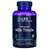 Травы Life Extension Силимарин (Расторопша), European Milk Thistle, 120 желатинов (LEX-19251)