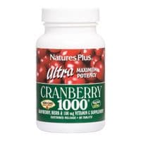 Травы Natures Plus Ультра Клюква, 90 Таблеток Медленного Высвобождения (NTP3953)