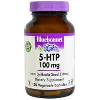 Аминокислота Bluebonnet Nutrition 5-HTP (гидрокситриптофан), 100 мг, 120 капсул (BLB0053)