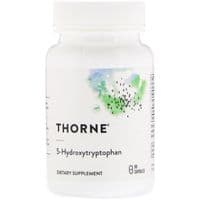 Аминокислота Thorne Research 5-HTP (5-гидрокситриптофана, 5-Hydroxytryptophan) 100 мг, 90 (THR-50302)