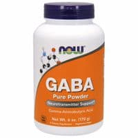 Аминокислота Now Foods GABA (гамма-аминомасляная кислота), Порошок, 170 гр (NOW-00215)