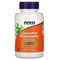Травы Now Foods Фитосомы куркумина, Curcumin Phytosome, 60 растительных капсул (NOW-04642)