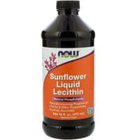 Аминокислота Now Foods Подсолнечная Лецитин, Sunflower Liquid Lecithin, 473 мл. (NOW-02372)