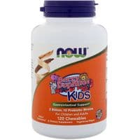 Пробиотики Now Foods Дофилус Пробиотики для Детей, Berry Dophilus, 120 жевательных (NOW-02949)