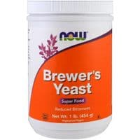 Травы Now Foods Пивные дрожжи в Порошке, Brewer's Yeast, Now Food, 454гр, (NOW-02420)