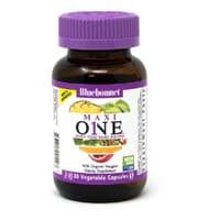 Мультивитамин Bluebonnet Nutrition Мультивитамины с железом, MAXI ONE With Iron, 30 вегетариан (BLB0110)