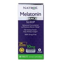 Аминокислота Natrol Мелатонин Медленного Высвобождения 10 мг, Melatonin Advanced S (NTL-05964)