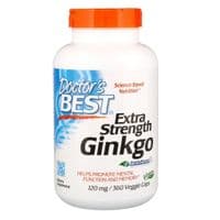Травы Doctor's Best Супер Сильный Экстракт Гинкго 120мг, Profile Proven, 360 гел (DRB-00273)