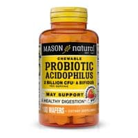Пробиотики Mason Natural Пробиотики 2 млд ДЭЯ, вкус клубники, Probiotic Acidophilus W (MAV16891)