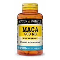 Травы Mason Natural Мака 500мг, Maca, 60 капсул (MAV-12545)