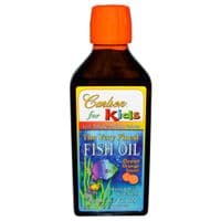 Жирные кислоты Carlson Рыбий Жир для Детей со Вкусом Апельсина, The Very Finest (CAR-01653)
