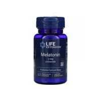 Антиоксидант Life Extension Мелатонин, Melatonin, 3 мг, 60 вегетарианских леденцов (LEX-33206)