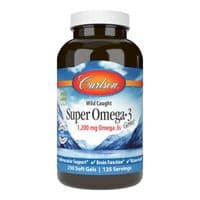 Жирные кислоты Carlson Супер Омега-3, Super Omega-3 Gems, 250 желатиновых капсул (CAR-01522)