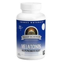 Аминокислота Source Naturals Мелатонин 1 мг, Вкус мяты, Sleep Science, 100 таблеток для (SNS-00709)