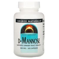 Витаминно-минеральный комплекс Source Naturals D-Манноза 500мг, 60 капсул (SNS-02198)