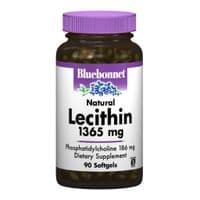 Аминокислота Bluebonnet Nutrition Натуральный Лецитин 1365мг, 90 желатиновых капсул (BLB0924)