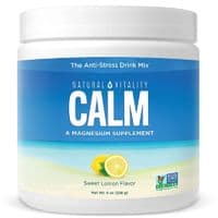 Мінерали Natural Vitality Напій-антистрес, смак солодкий лимон, CALM, The Anti-Stress Drink (PTG-04352)