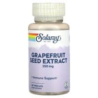 Травы Solaray Экстракт семян грейпфрута, 250 мг, Grapefruit Seed Extract, 60 вегет. (SOR08520)