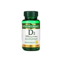 Витамин Nature's Bounty Витамин D3 быстрого высвобождения, 10000 МЕ, 250 мкг, Vitamin D, 7 (NRT35873)