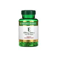 Вітамін Nature's Bounty Вітамін E швидкого вивільнення, 1000 МО, 450 мг, Vitamin E, 60 г (NRT-01799)